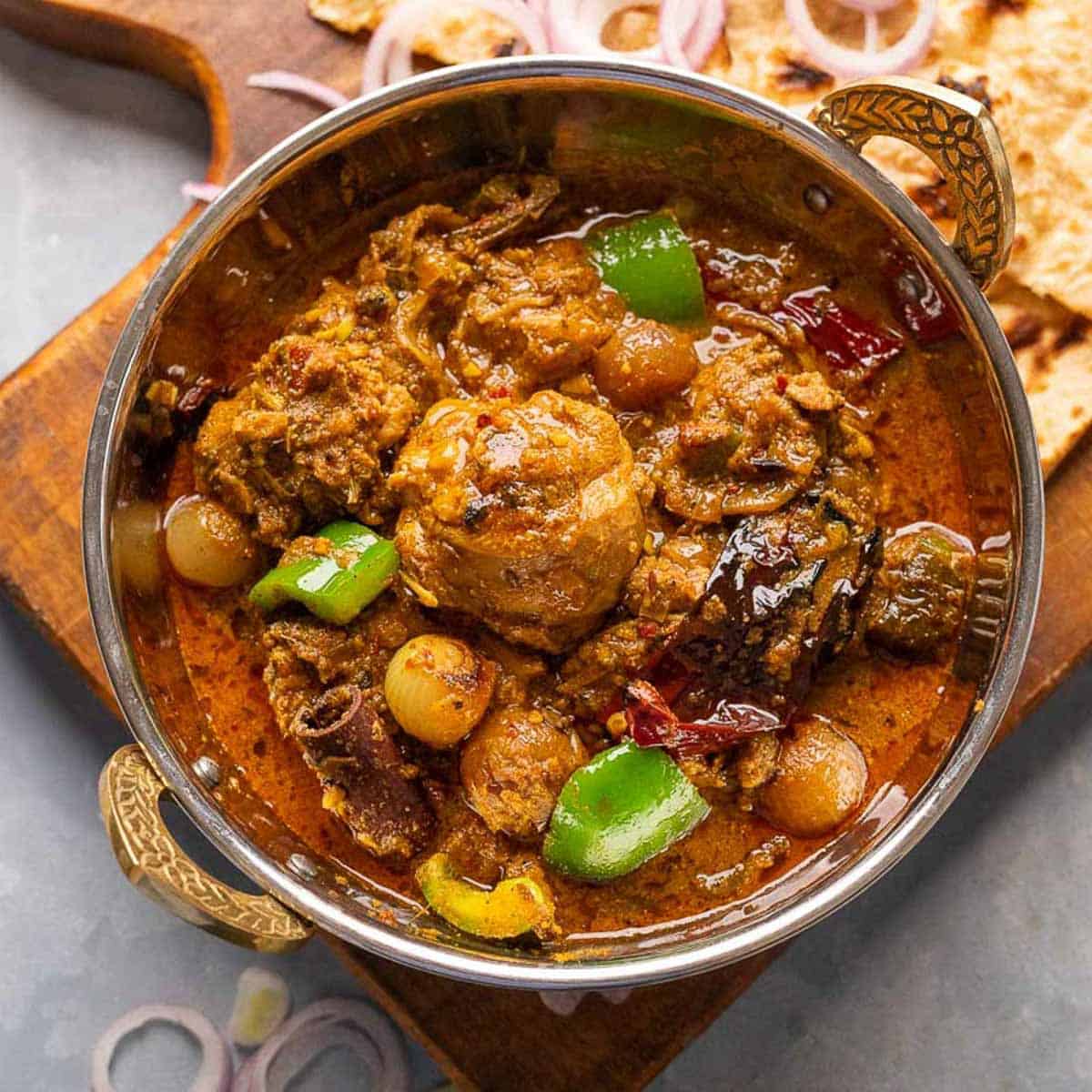 Kadai Chicken Curry